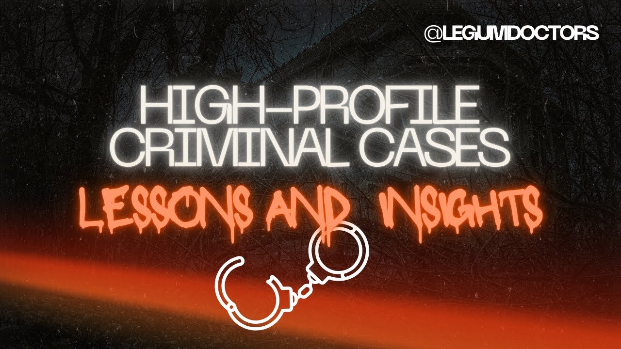 High-Profile Cases in India: Lessons and Legal Insights | Podcast - 6 