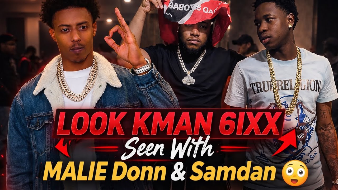 KMAN 6IXX замечен с MALIE DONN. Смотрите, что произошло! SAMDAN X KMAN 6IXX X MALIE DONN 😳Утечка ...