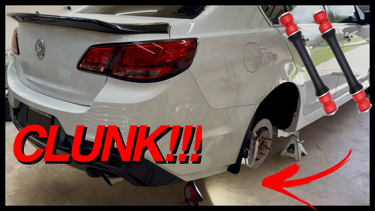 Fixing Rear End Clunking on the Chevy SS / Holden Commodore | New Sway Bar End Link