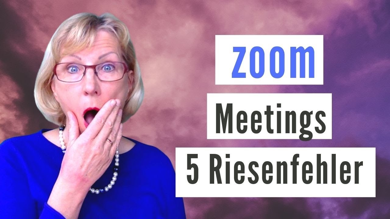 An Zoom Meeting teilnehmen - 5 Fehler, die du unbedingt vermeiden solltest