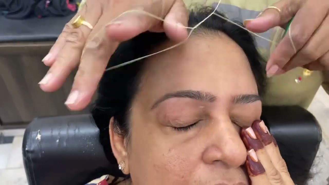 Eyebrows shape #eyebrow #eyebrowtutorial #eyebrowthreadingathome #shortsyoutube #shortsfeed 