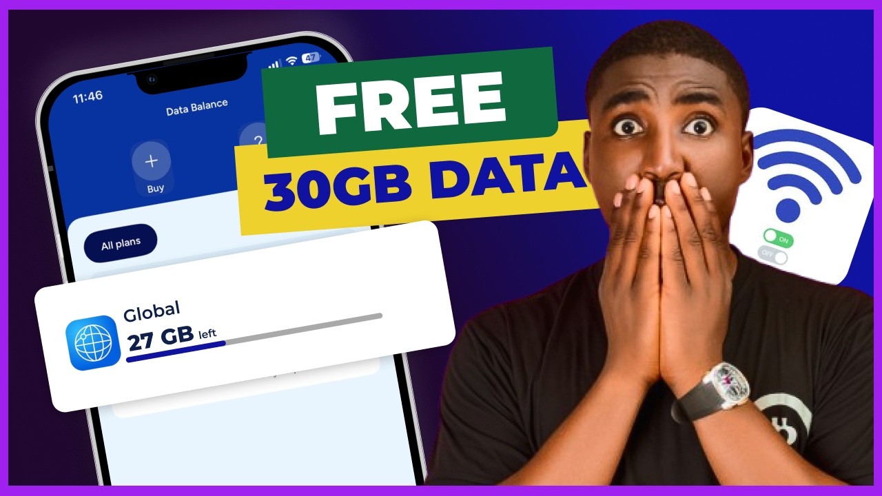 Get Free Internet in Nigeria | Up to 30GB No Recharge