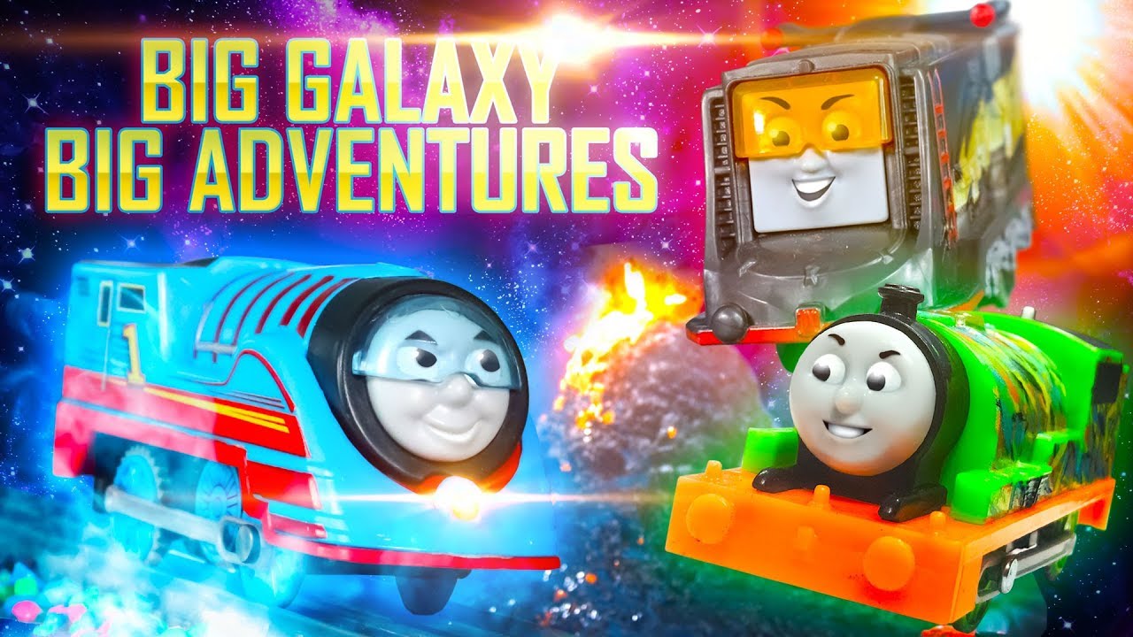 Into the Glow Dimension! | Big Galaxy Big Adventures #3 | Thomas & Friends Thomas Creator Collective
