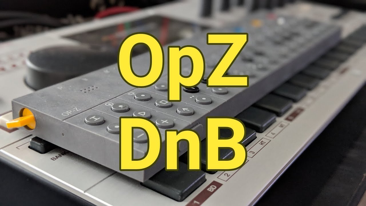 Drum and Bass on the Teenage Engineering OP-Z