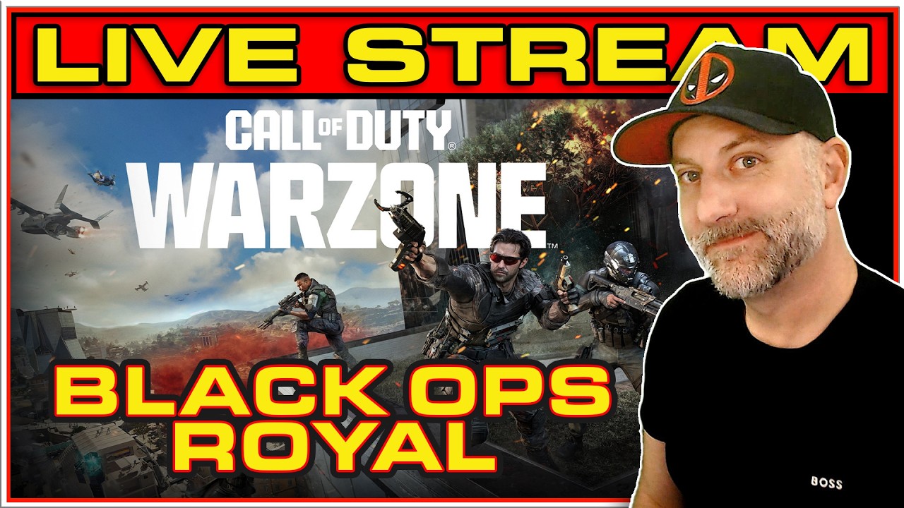 CoD Warzone / SOLO Black Ops Royal! - Battle Royal Gameplay - LIVE STREAM PC