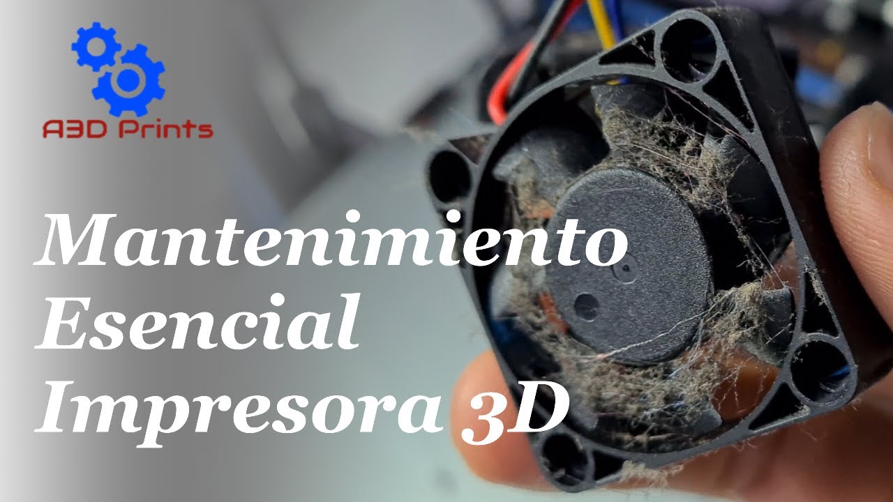🛠 Mantenimiento ESENCIAL para tu impresora 3D | Como hacer un mantenimiento y limpieza FACIL 🧹