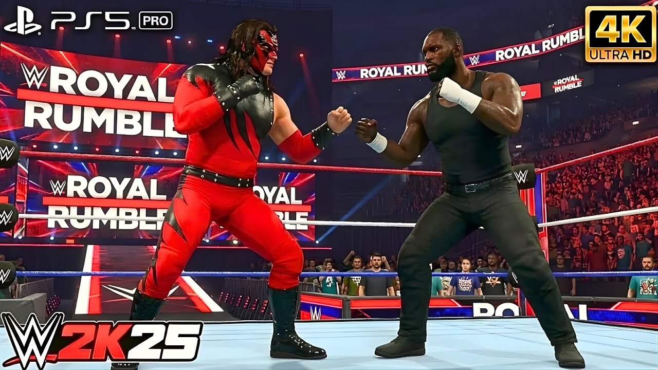 WWE 2K25 | Omos vs Kane | One-on-One at Royal Rumble