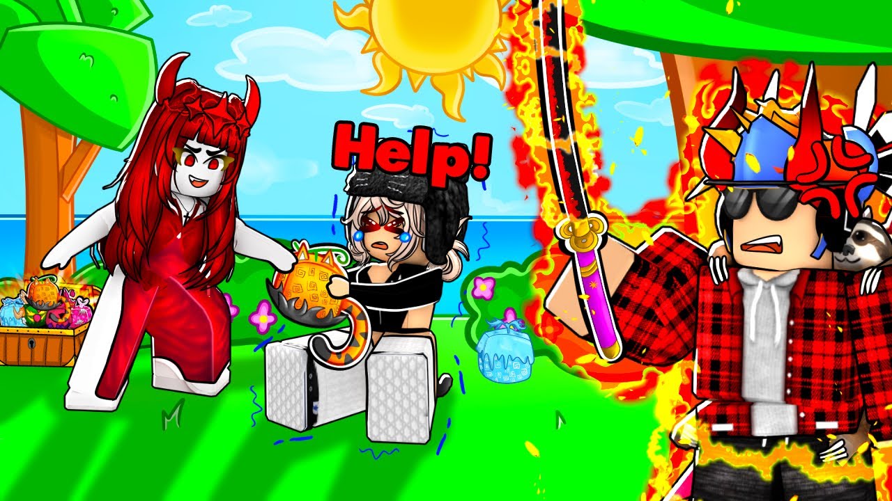 TikToker Wanted To SCAM Everyone.. (ROBLOX BLOX FRUIT)