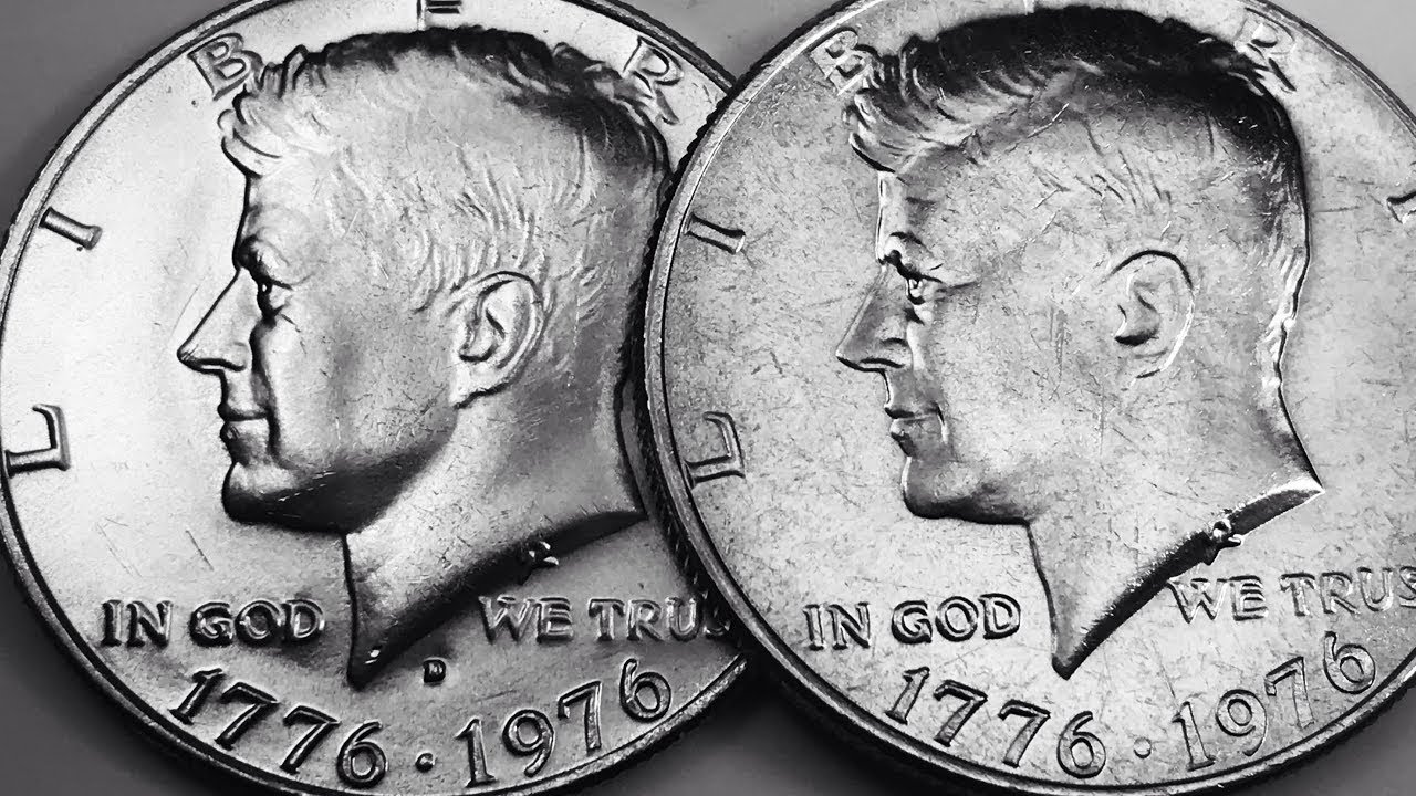 1776 - 1976 Kennedy Half Dollar Coins