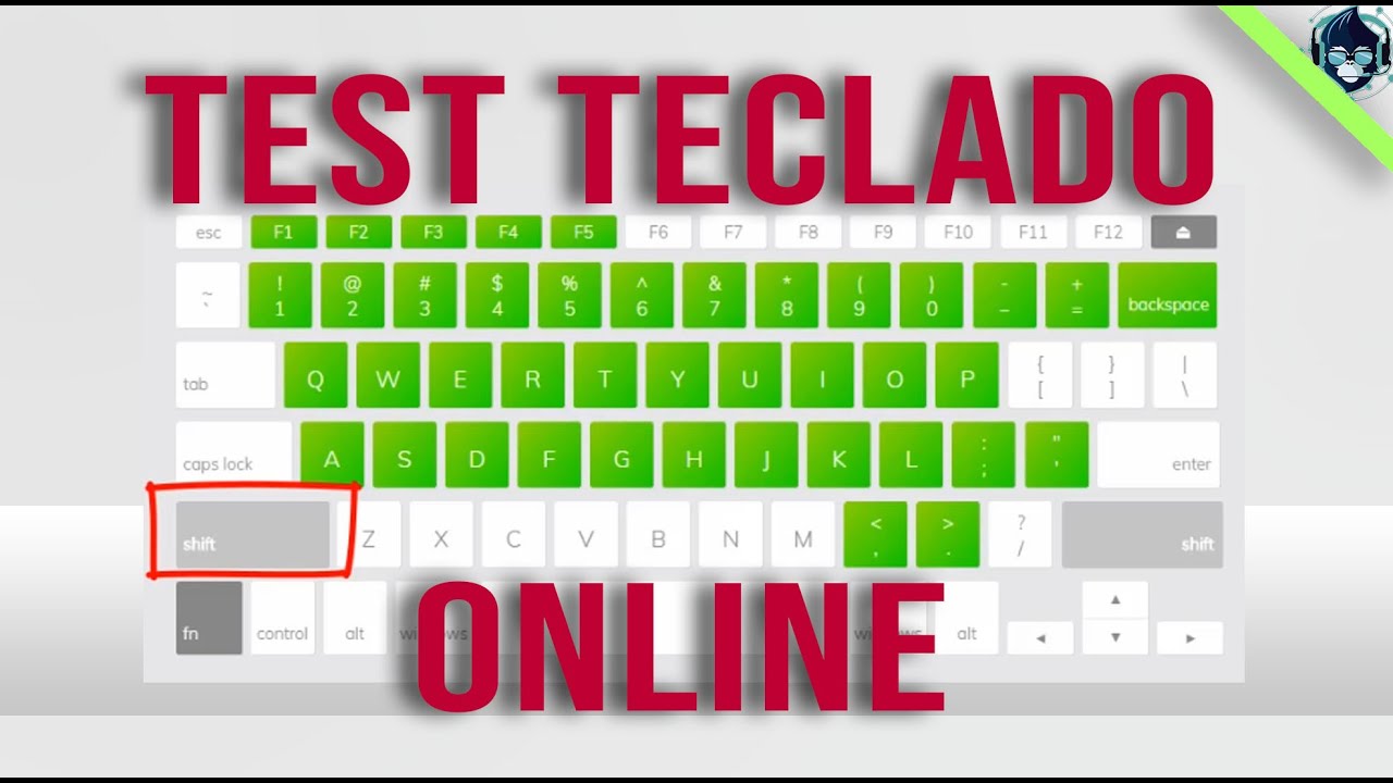 Probar teclado online | keyboardchecker | detectar teclas da&ntilde;adas en de mi teclado