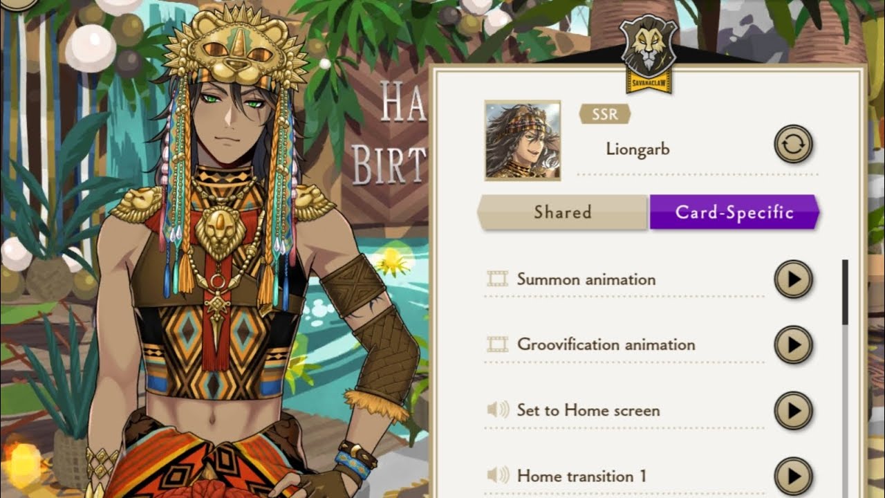 [TWST] Leona Kingscholar Liongarb Voice Lines