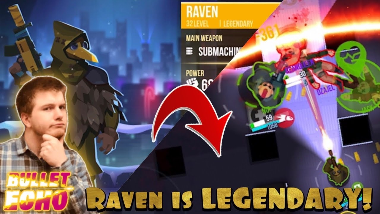 The Training ability makes Raven even BETTER! Bullet echo Gameplay Tips Tricks & Hacks