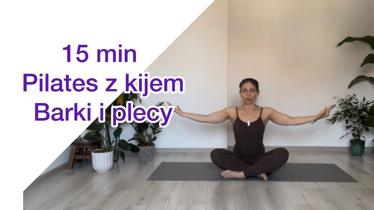 15 min trening Pilates z kijem