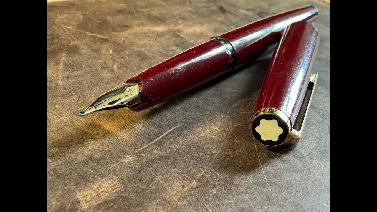 Introducing the cheapest real Montblanc pen you can buy with a solid gold nib - great deal!