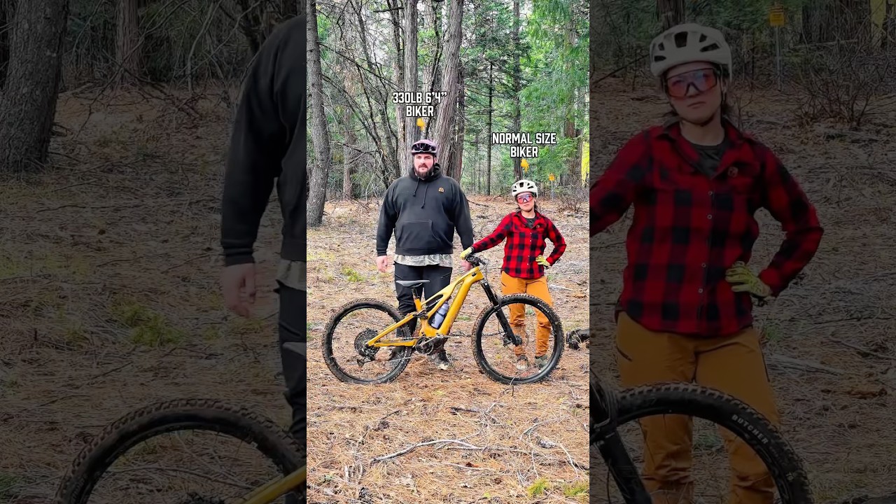 Normal Sized Biker vs 6&rsquo;4&rdquo; 330lb Biker (ft. @jessthemaker )
