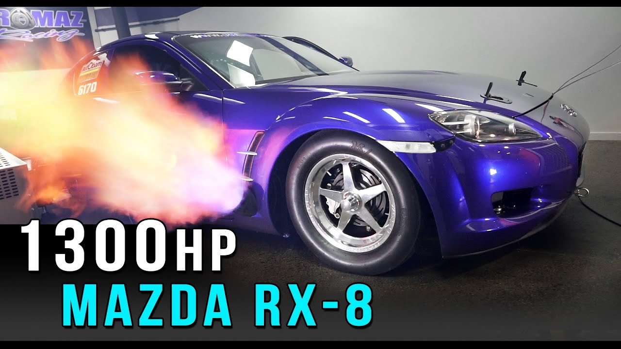 Mazda 13B мощностью 1300 л.с. | Роторный двигатель PRO-RX8 от Promaz