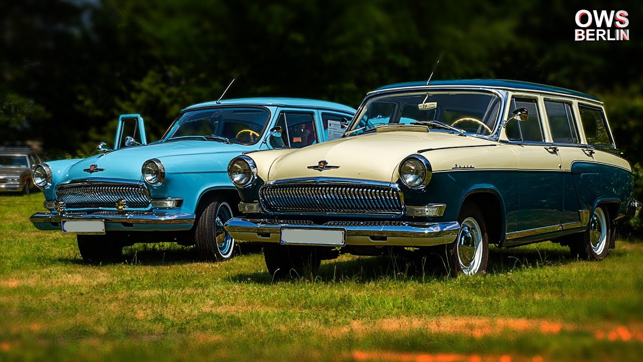 4K Slideshow | Модели ГАЗ «Волга» — Old Soviet (Russia) executive cars GAZ „Volga“ 4K Slideshow