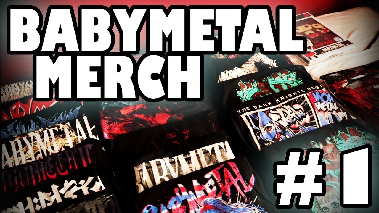BABYMETAL Merchandise Collection | T-Shirt's | part 1