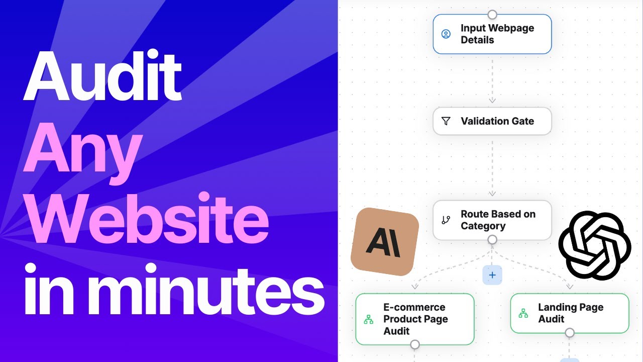 Build Your OWN Website Audit Generator with NO-CODE AI Agents