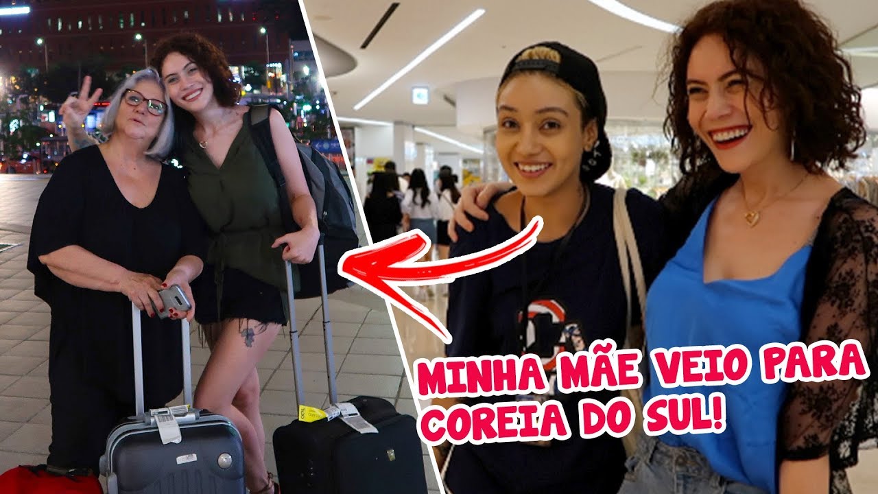 FECHEI UM JOB NA COREIA + MINHA MÃE CHEGOU!