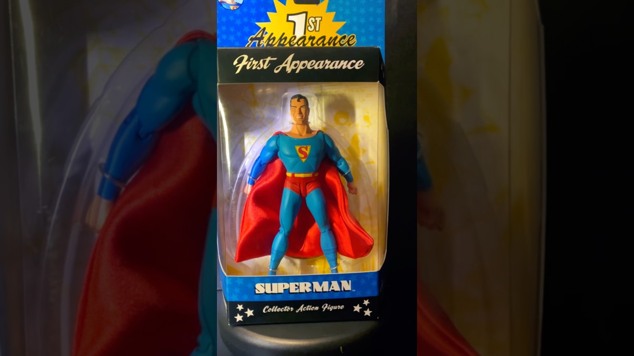 SUPERMAN First Appearance DC Direct #superman #dccomics #actionfigures #youtubeshorts