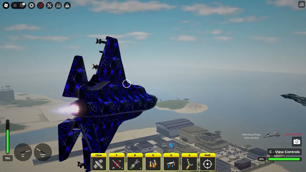 Raiding server with American stuff in War Tycoon