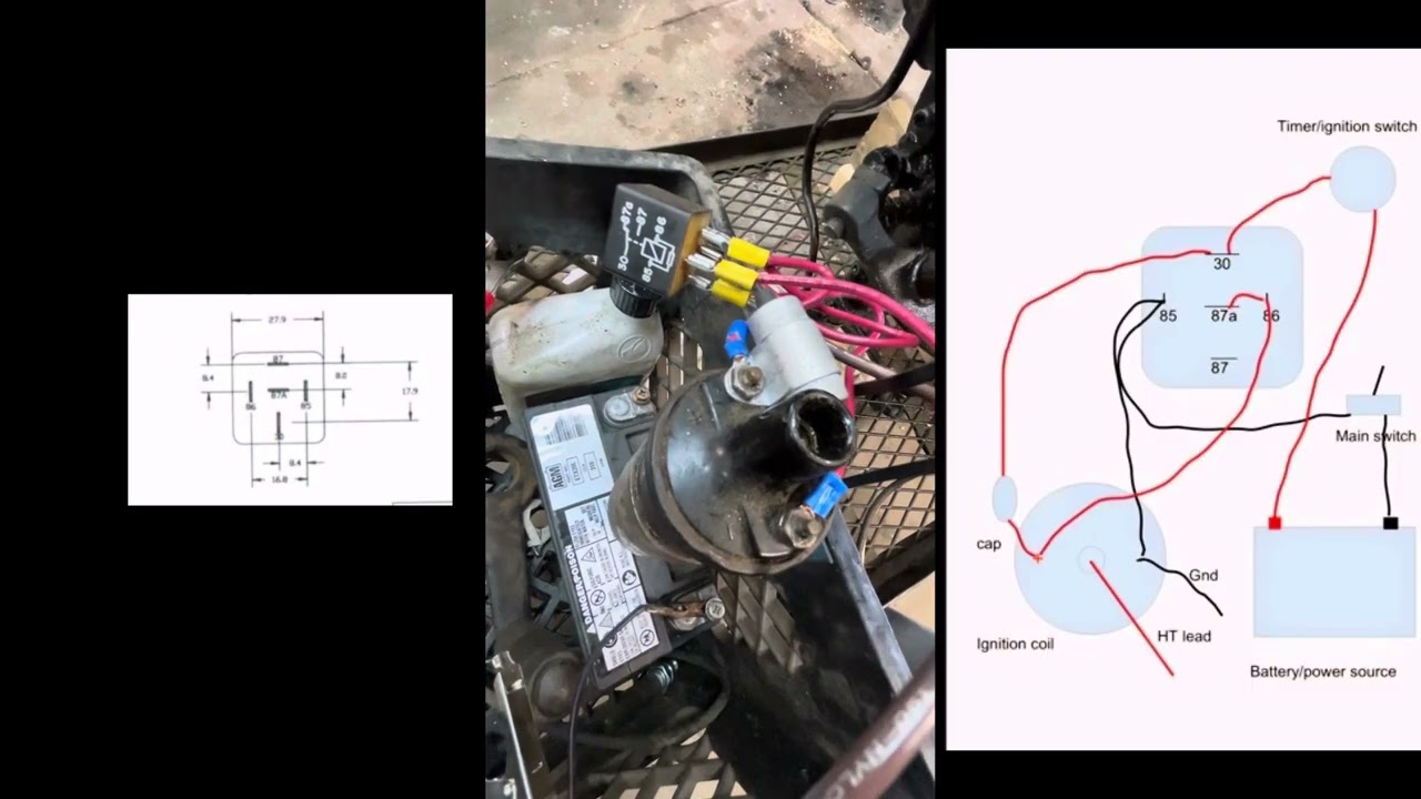 How to make a buzz coil for hit and miss or throttle governed engines.