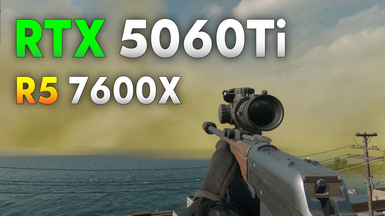 RTX 5060 Ti Warzone | Ryzen 5 7600X + RTX 5060 Ti