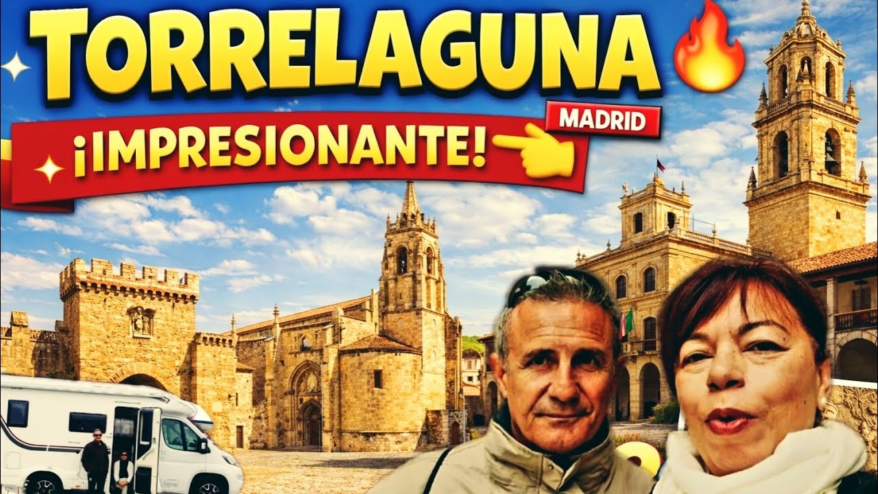 🛑 Torrelaguna, MADRID 🔎 Un TESORO histórico que pocos conocen | Viajando en autocaravana 🚐