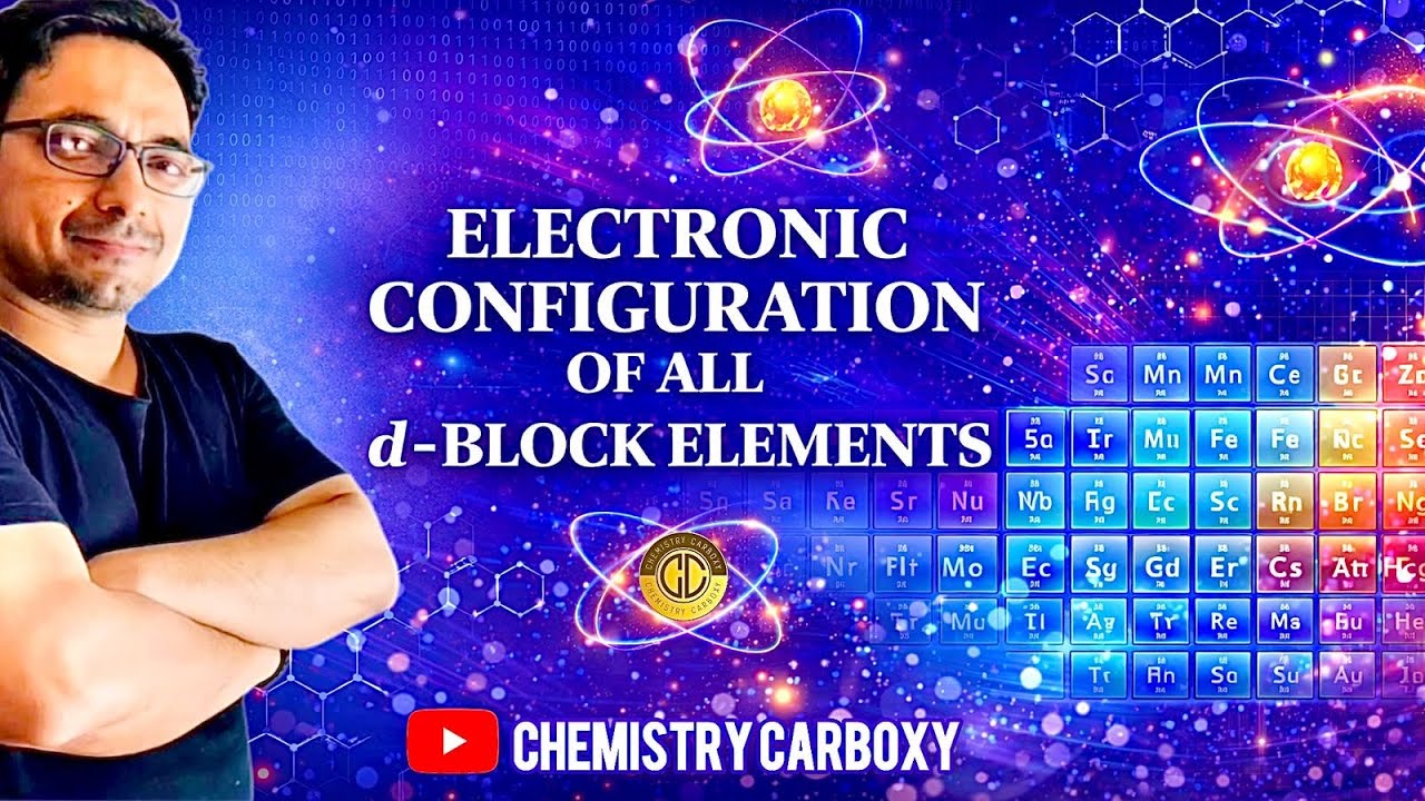 ELECTRONIC CONFIGURATION: Complete 30-Minute Mastery | Rules & Exceptions | d-block elements|