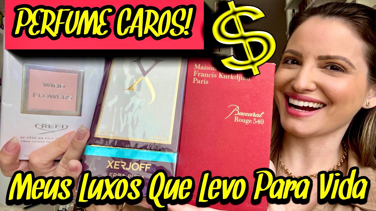 PERFUMES DE LUXO QUE EU LEVO PARA VIDA