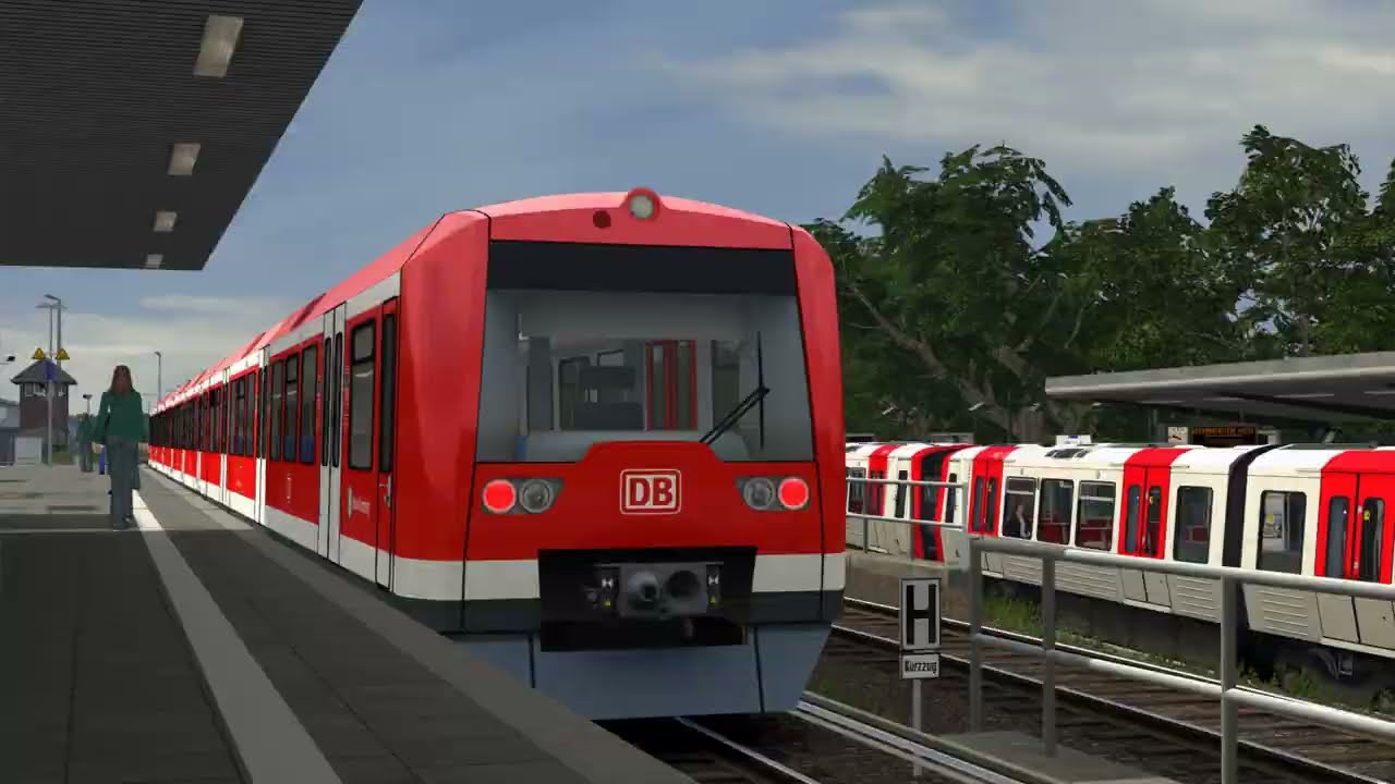 U-Bahn Hamburg U1 Train Sim route for Train Simulator Classic - Just Trains