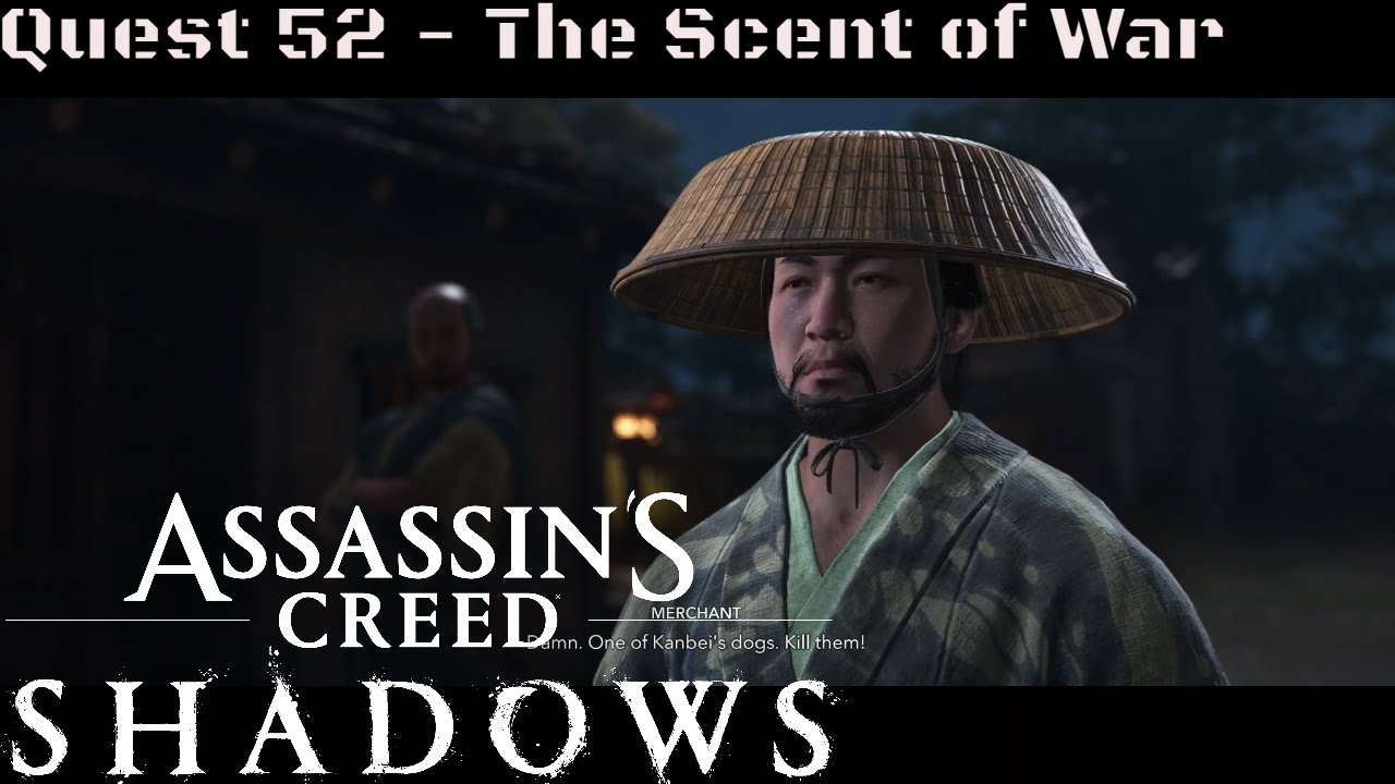 Assassin's Creed Shadows - Побочный квест «Запах войны» (PS5)