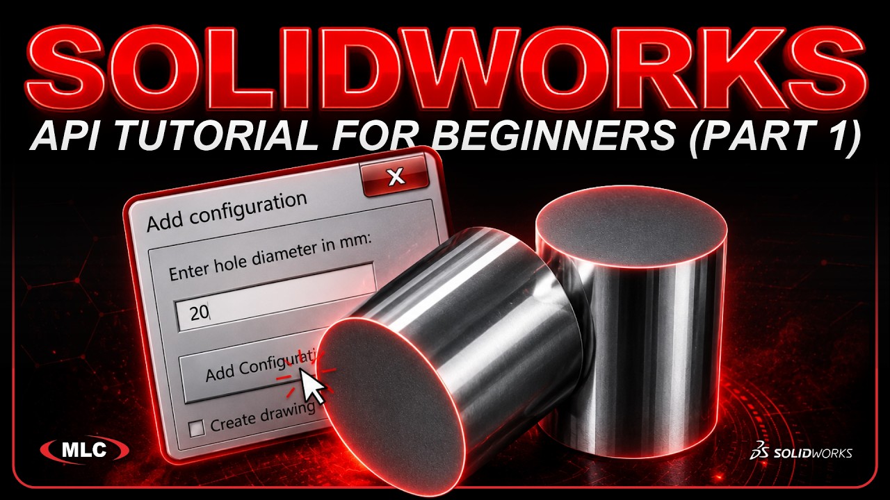 API SOLIDWORKS для начинающих — введение 1/6 и запись макросов