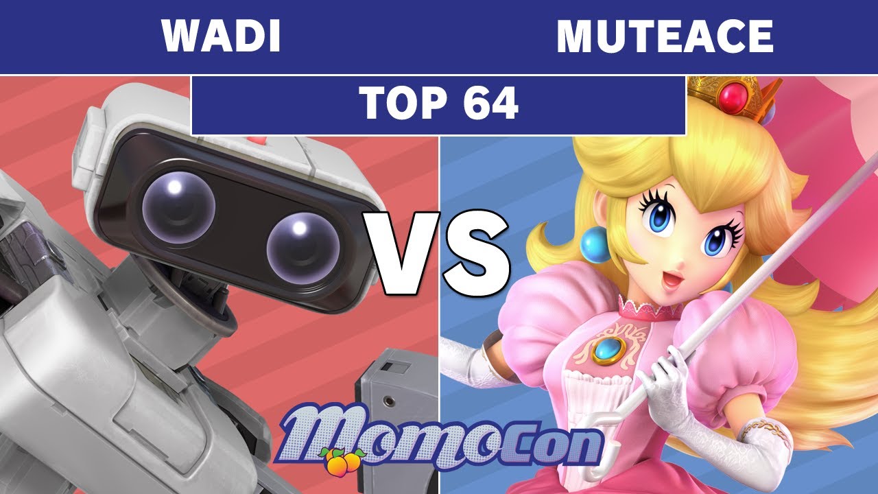 Momocon 2019 AG | Wadi (ROB) vs Muteace (Peach) Top 64 Winners - Smash Ultimate