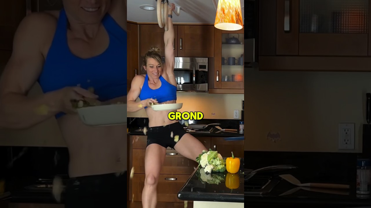 Een maaltijd maken zonder de grond aan te raken!🙈 (@cori.story)