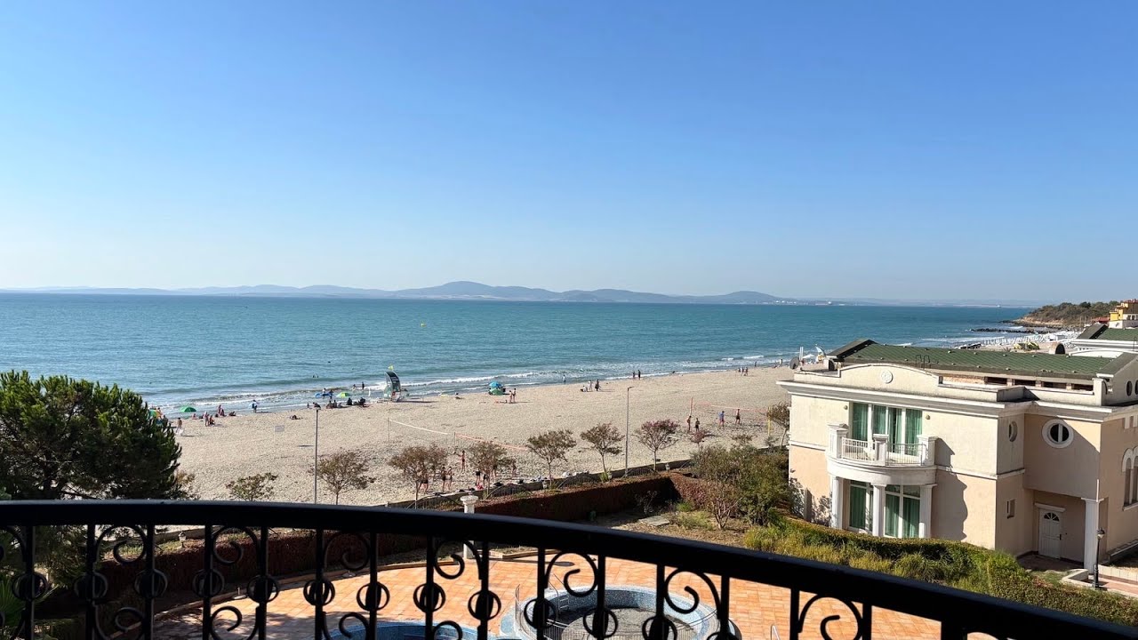 First line! Apartment for sale in Sunset Resort, Pomorie.