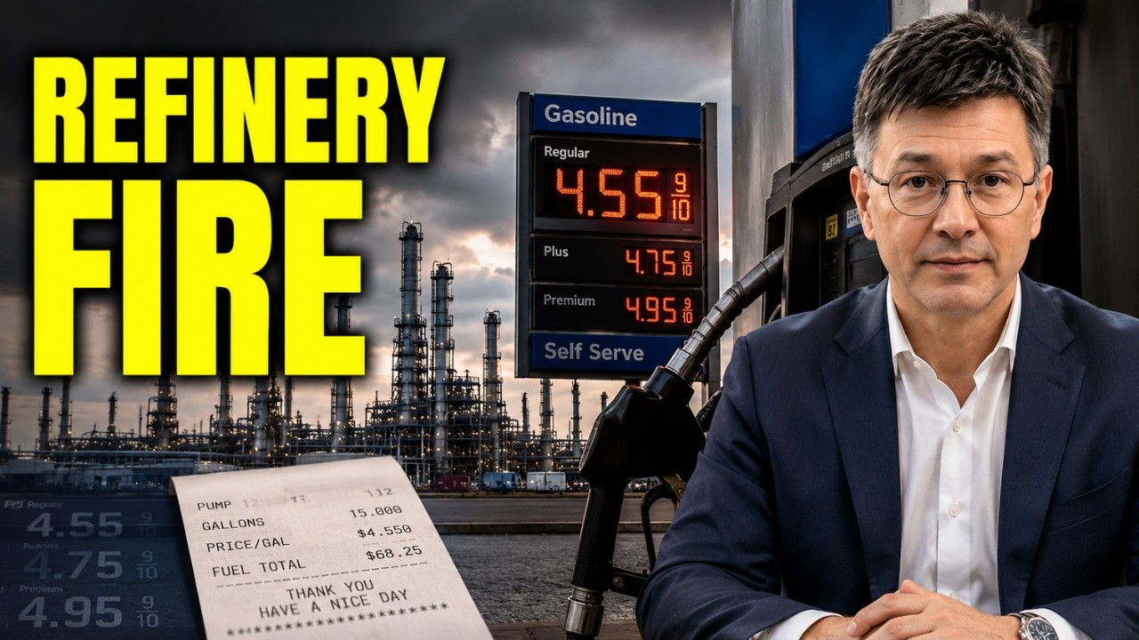 How a Refinery Fire Added Pressure to U.S. Gas Prices