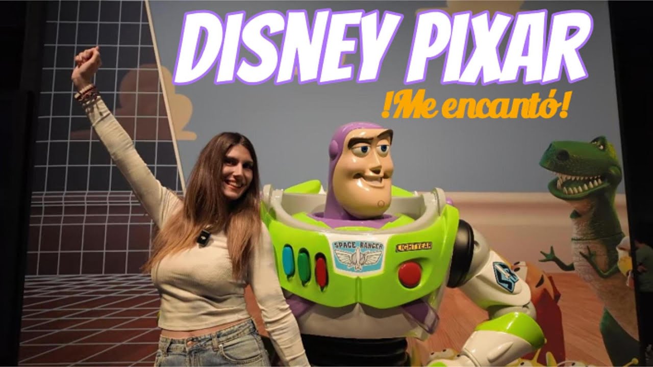 DISNEY PIXAR Exposición interactiva |VLOG FAMILIAR: Alegría, Diversión, Aventuras y Buenas Vibras.