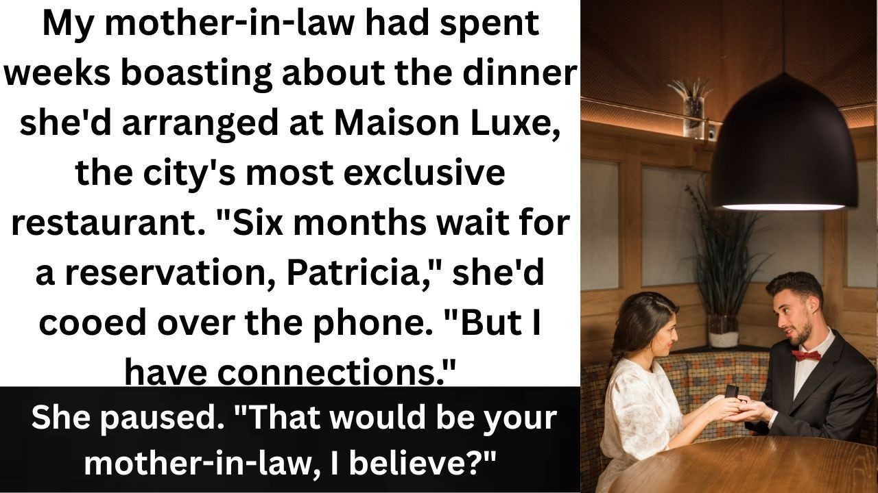 My Husband's Mother Didn't Reserve Me a Table at a Fancy Restaurant — Then She Met the Owner
