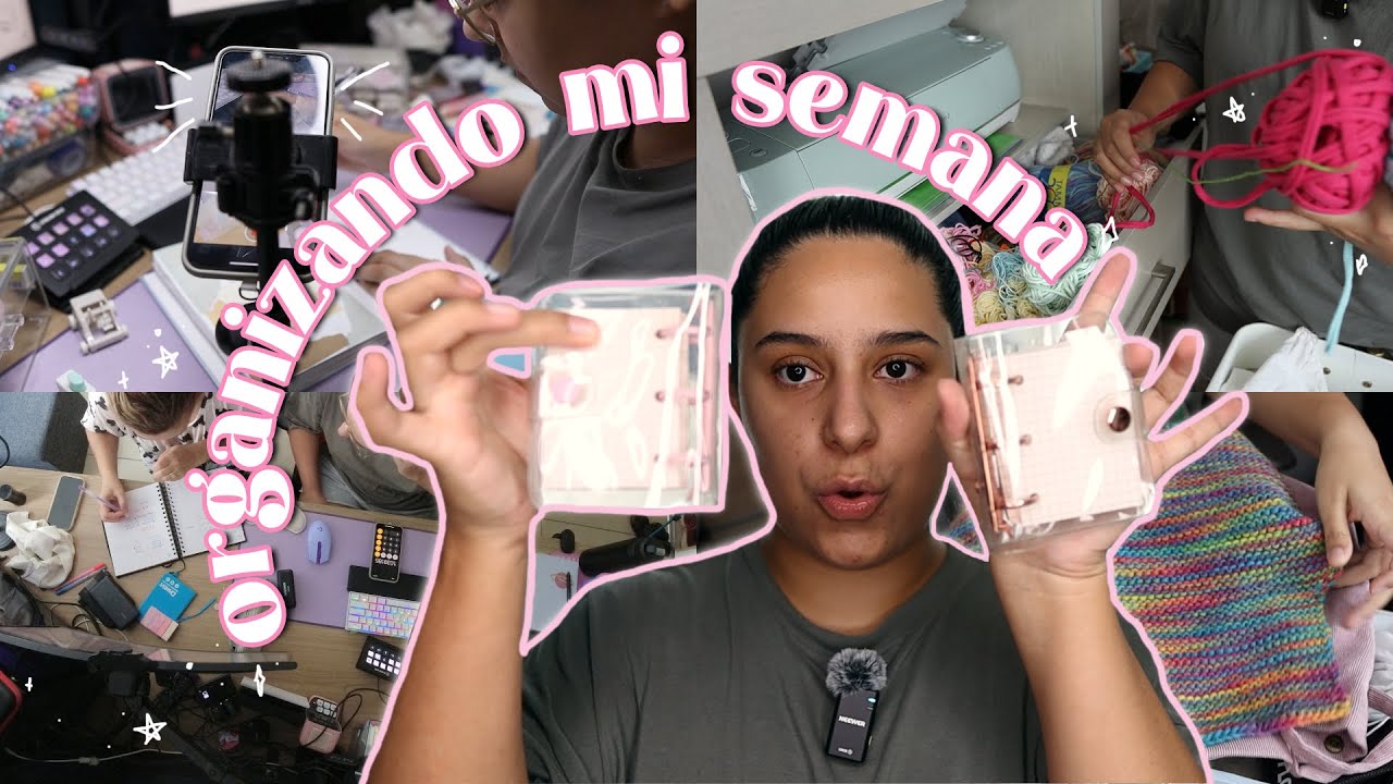 haciendo un reset semanal para ser productiva