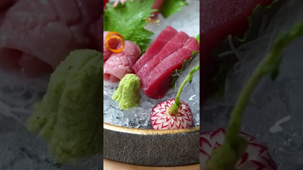 Sashimi Otoro Chutoro Akami | Tassui #shorts