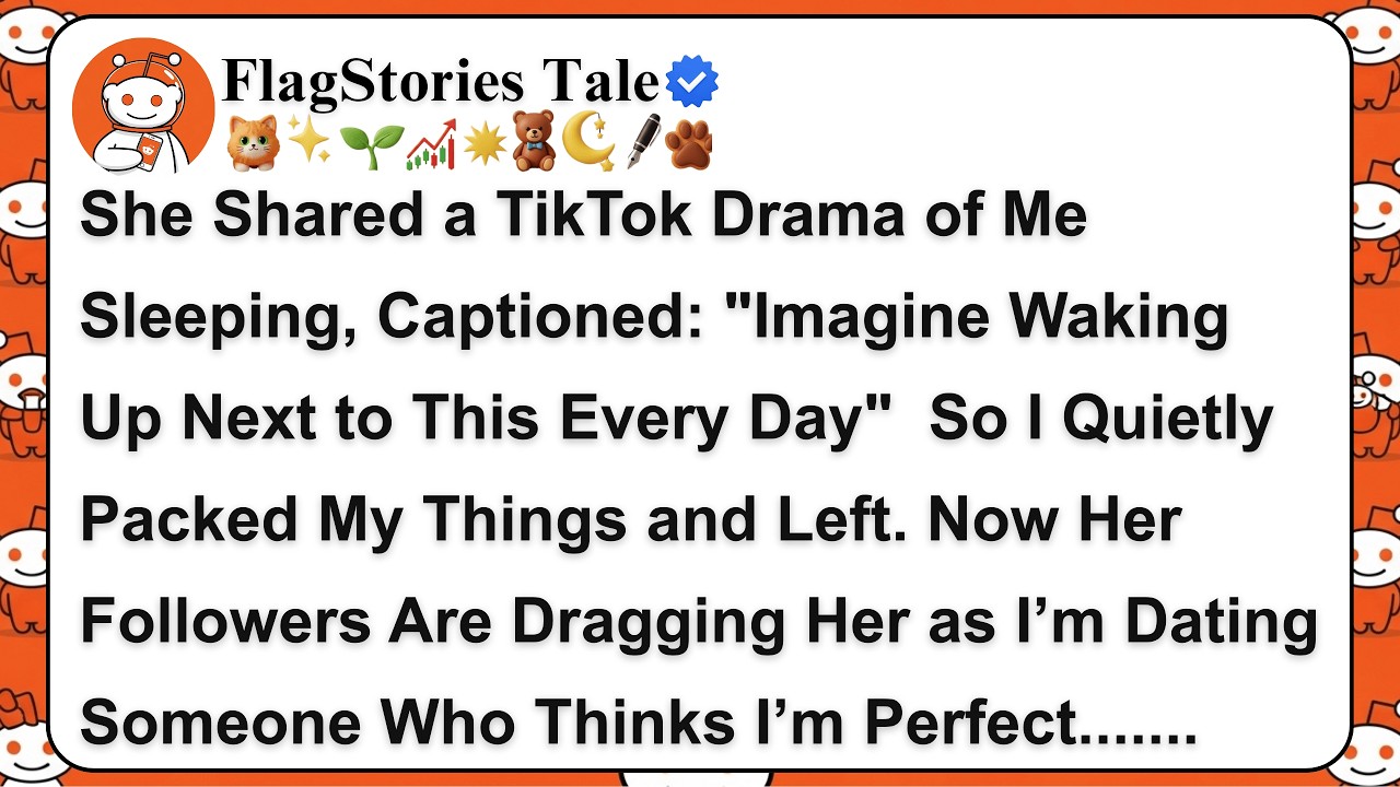 She Shared a TikTok Drama of Me Sleeping, Captioned: 