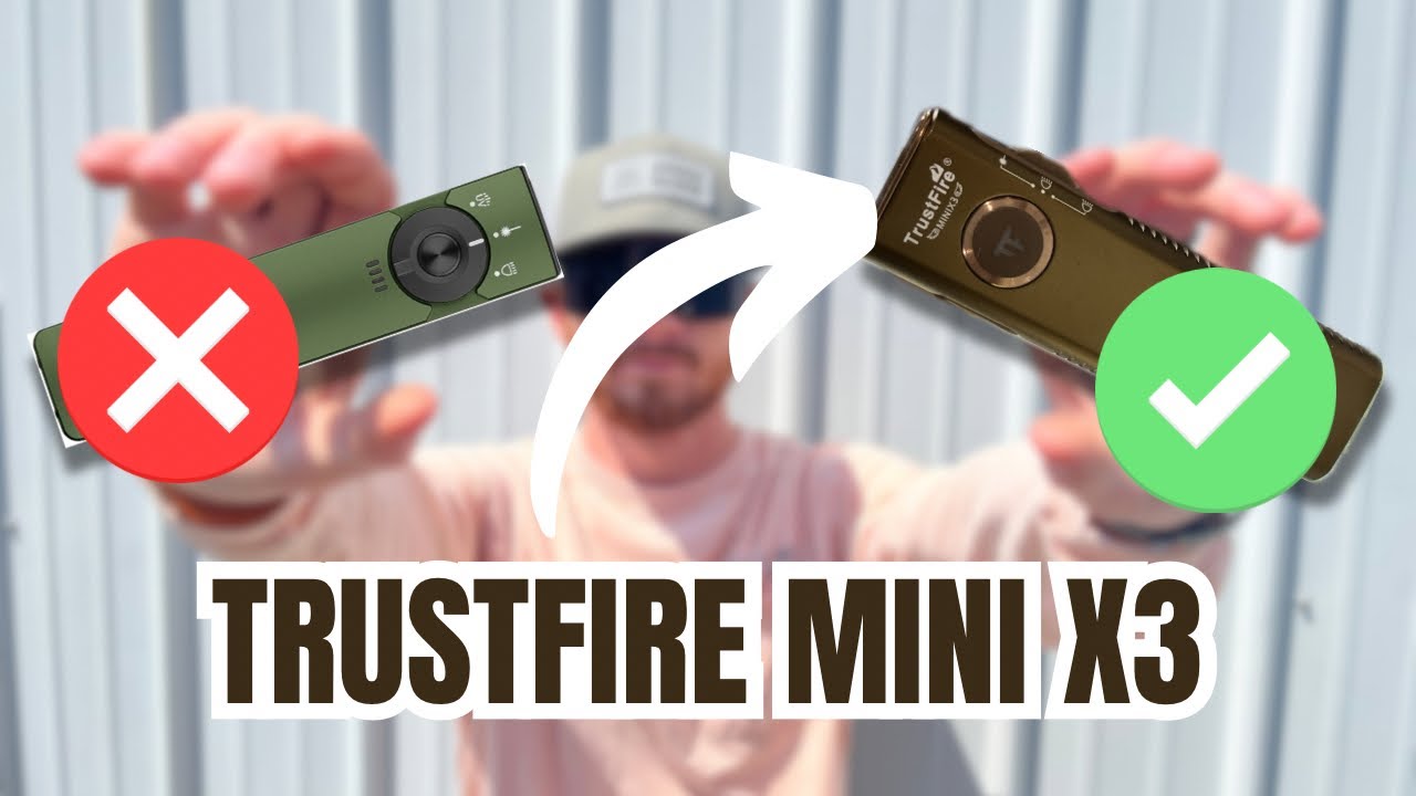 Best EDC light for the $$!! || TrustFire Mini X3 FULL REVIEW