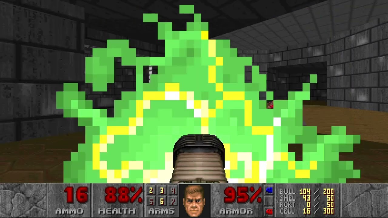 Doom / The Shores Of Hell / E2M1 Deimos Anomaly 100% / Ultra-Violence