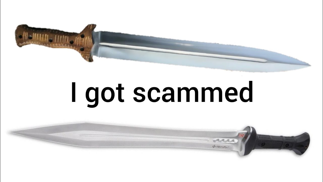 $80 eBay sword vs $180 Honshu D2 Gladiator Sword