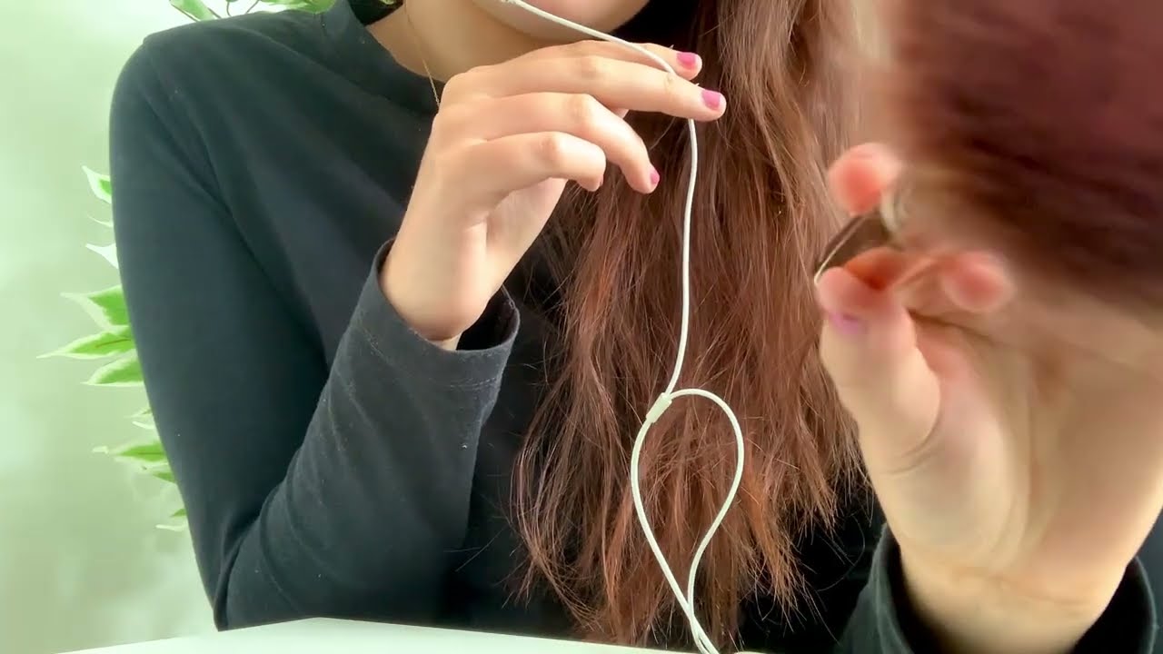 my first asmr video | lofi asmr :)