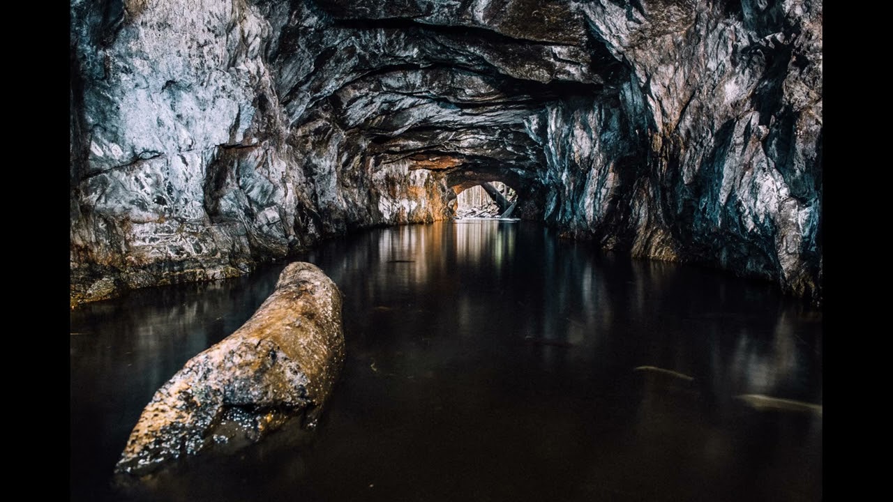 Dark Quiet Cave Ambience - 1 HOUR - Great for Sleeping, Studying, and Reading
