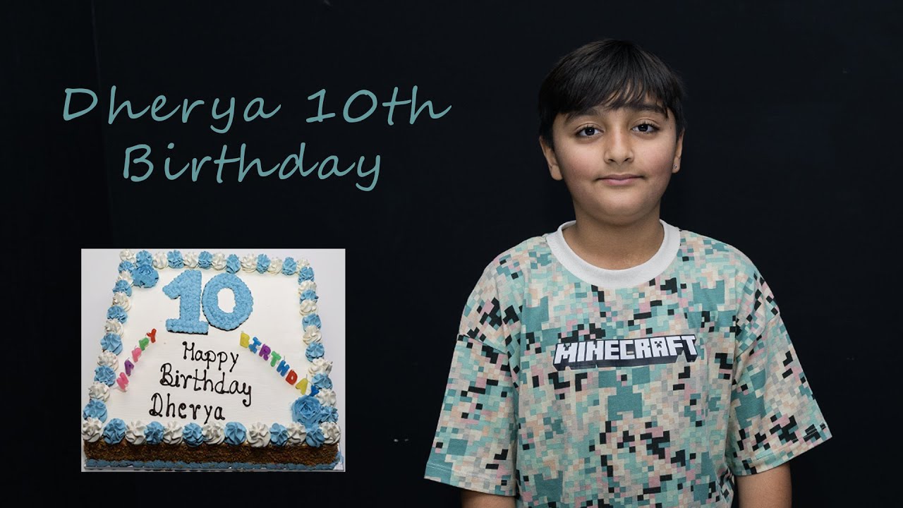 Dherya 10th Birth Day Celebration