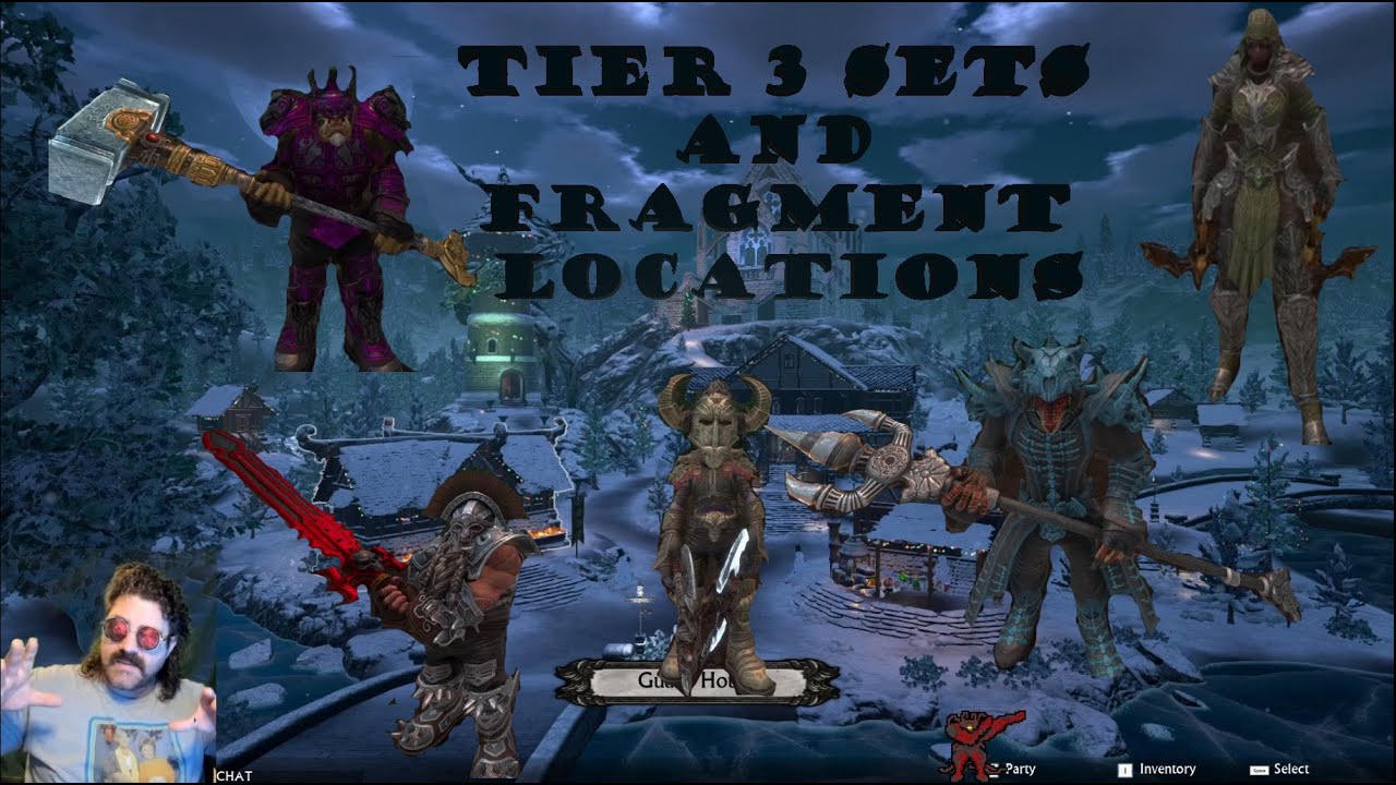 All Tier 3 Sets and Fragment Drop locations | Dungeons of Sundaria